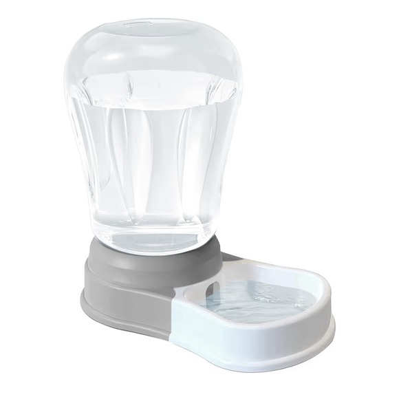 staltwo Other - New. Automatic Pet/ Dog Water Bowl Dispenser 1.58 Gallon (6 L) – BPA-Free. Grey.
